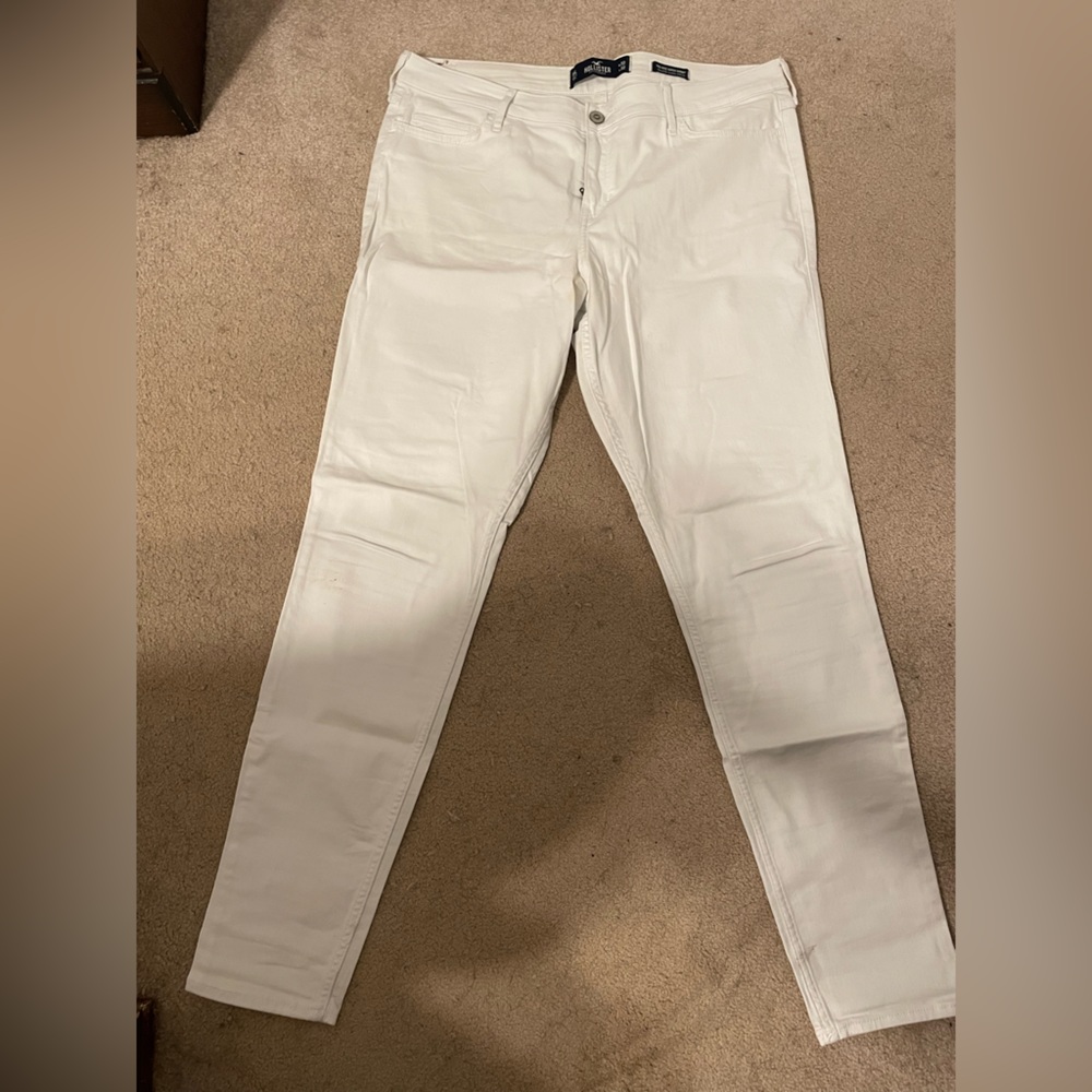 Hollister White Jeans 15L